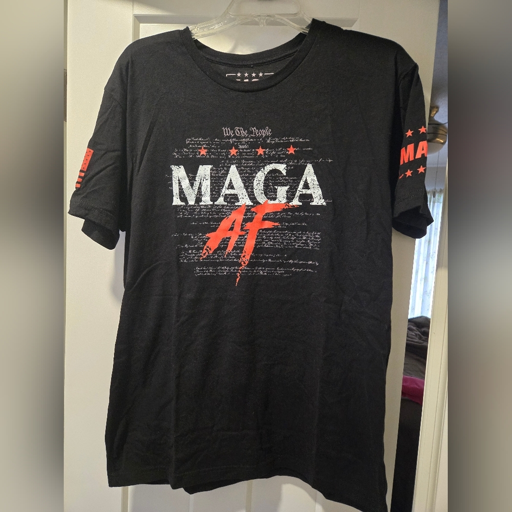 Black MAGA Tshirt